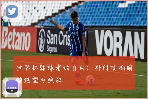世界杯赌球者的自白:补时哨响前的绝望与疯狂