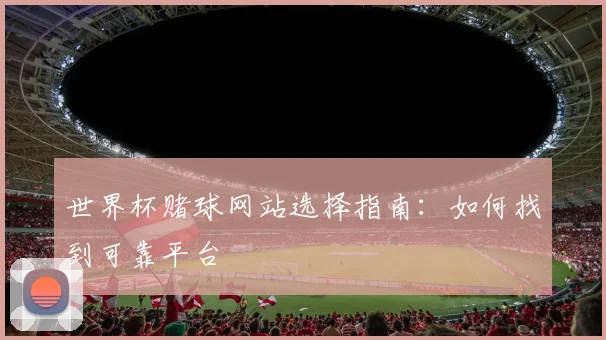 世界杯赌球网站选择指南：如何找到可靠平台