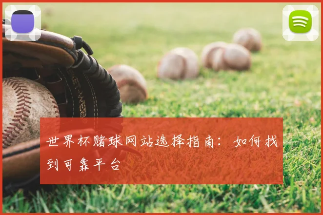 世界杯赌球网站选择指南：如何找到可靠平台