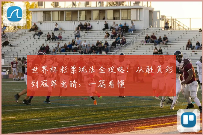世界杯彩票玩法全攻略:从胜负彩到冠军竞猜,一篇看懂